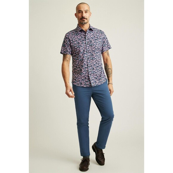 Bonobos Riviera Short Sleeve Men's Shirt Printed Standard Fit Short XS 282326 - Picture 2 of 6